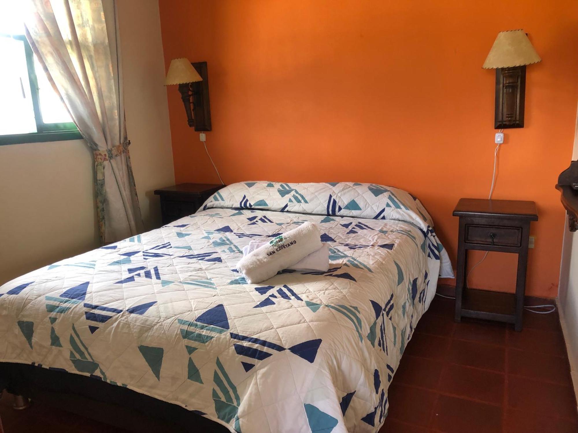 Hotel Cabanas San Cayetano Paipa Bagian luar foto