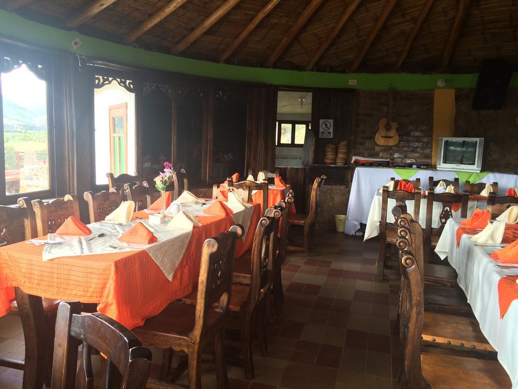Hotel Cabanas San Cayetano Paipa Bagian luar foto